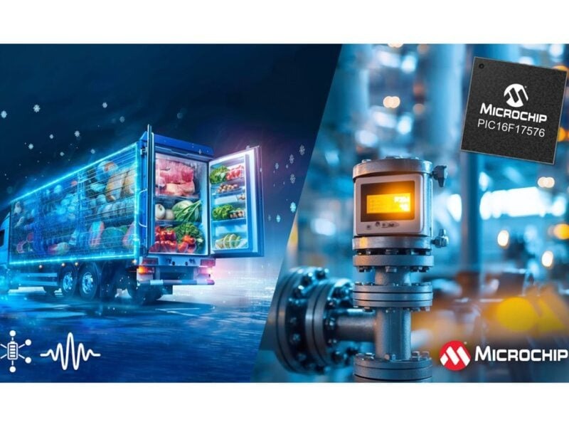 Микроконтроллеры Microchip упрощают разработку аналоговых датчиков