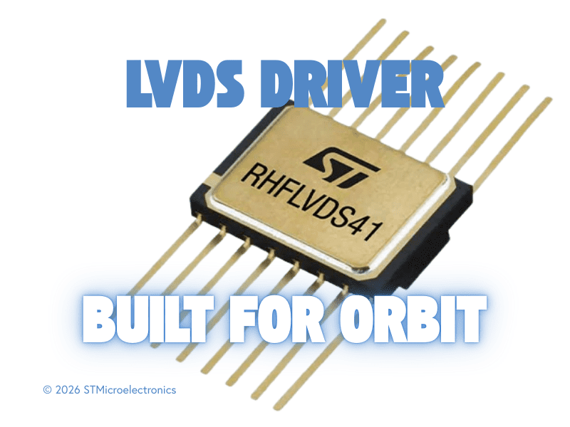 Космический LVDS-драйвер для спутниковых каналов связи со скоростью 600 Мбит/с