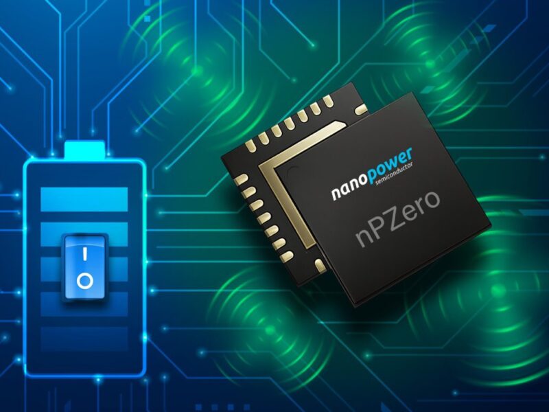 Компания Nanopower запускает серийное производство микросхемы nPZero для сверхнизкопотребляющих IoT-устройств
